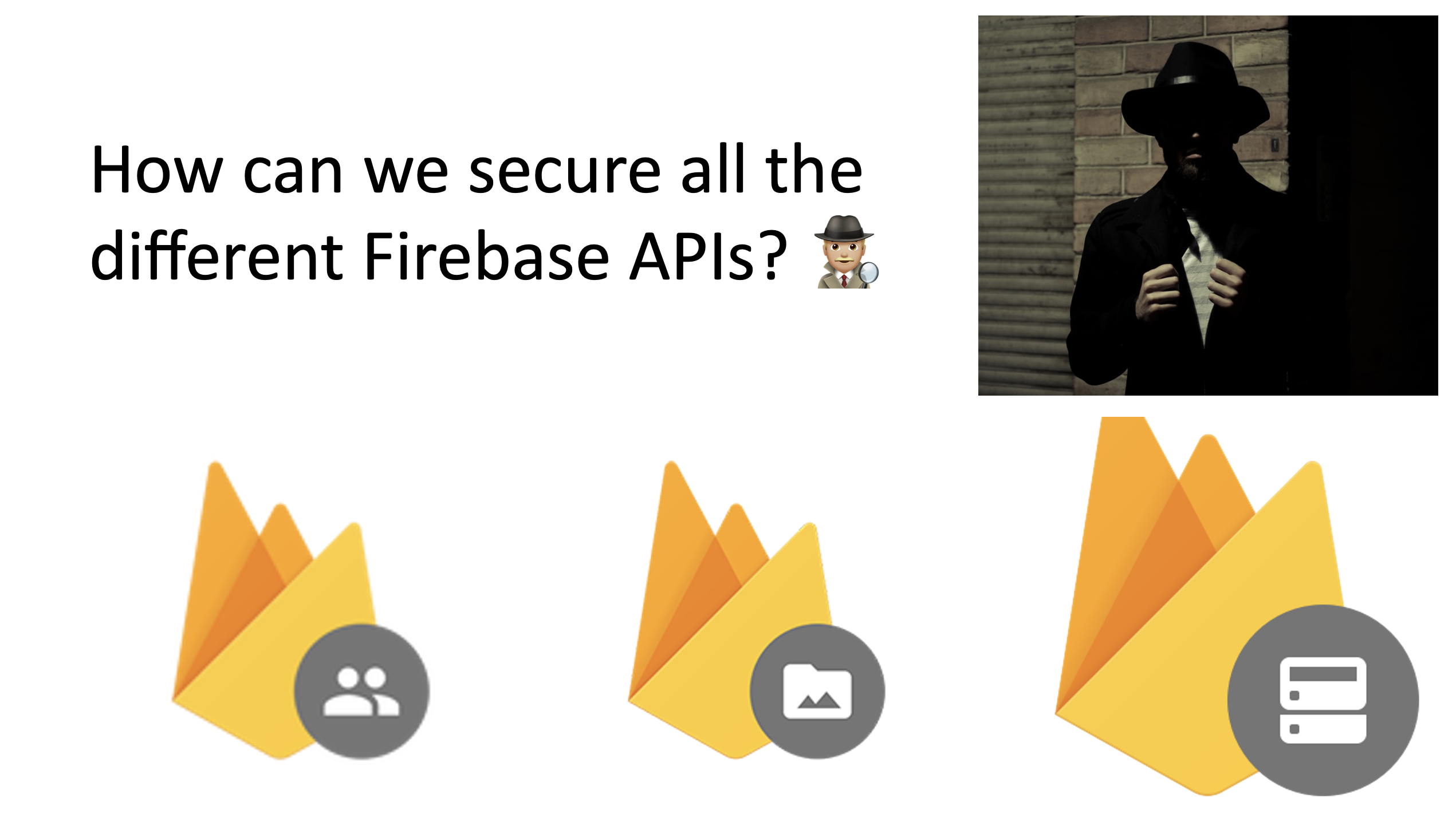 Banner showing the logo for Ionic Framework, Capacitor, Firebase, and Firestore
